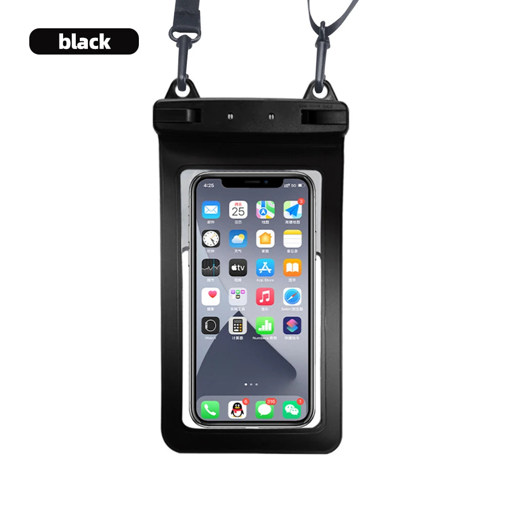 Waterproof Phone Pouch – Universal Dry Bag Case for Swimming & Outdoors
