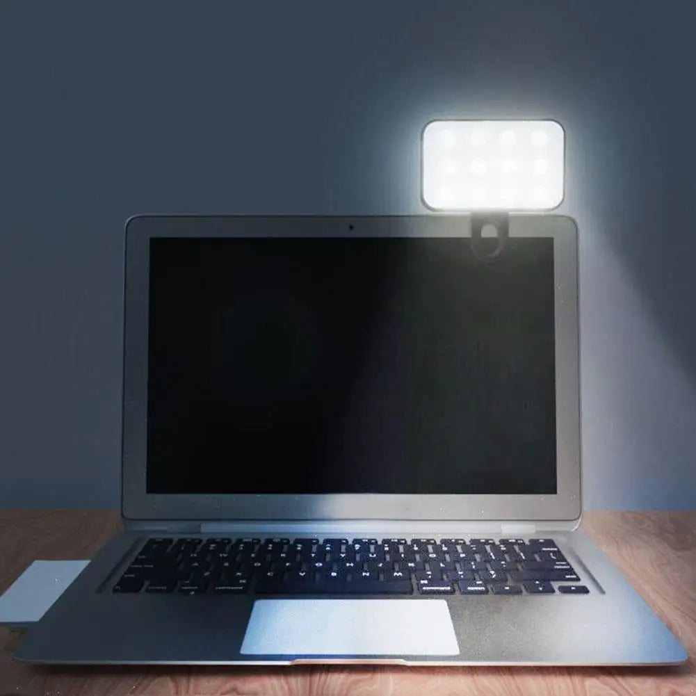 Pocket LED Selfie Light – Clip-On Ring Light for iPhone, Android & Tablets
