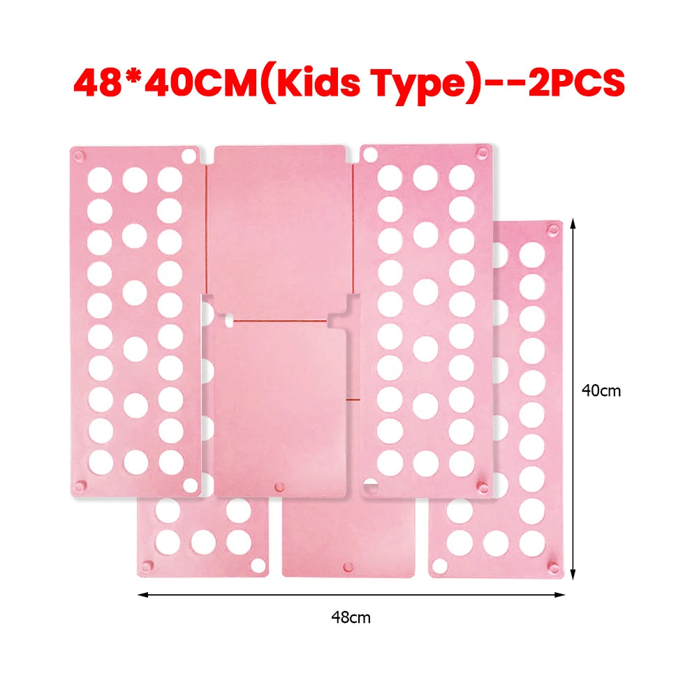 Clothes Folding Board - Fast Laundry Organizer for Kids & Adults