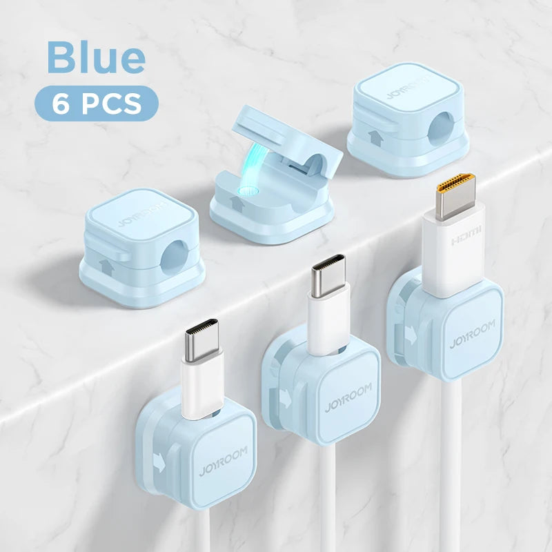 Joyroom Magnetic Cable Clips - Cable Management Organizer