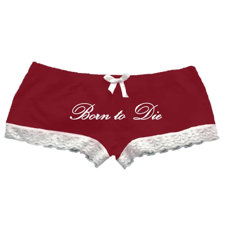 Grunge Gothic Y2K Shorts – Harajuku Letter Print Streetwear