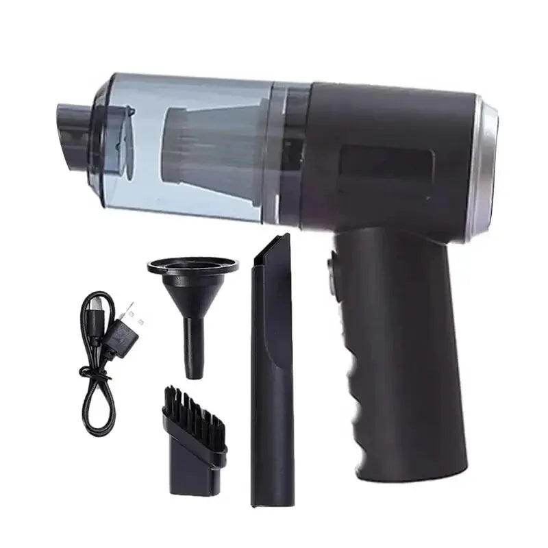 3-in-1 Portable Handheld Vacuum Cleaner – Cordless Car & Home Vac