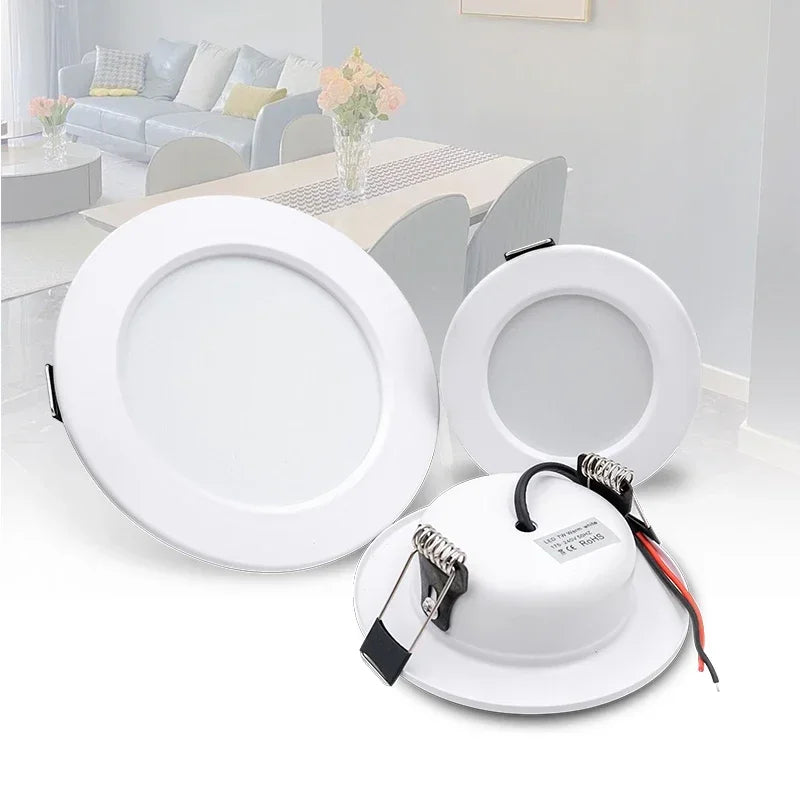 LED Downlight 10-Pack - White Recessed Ceiling Lights