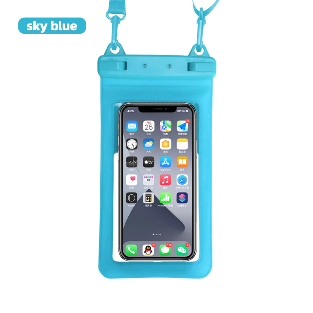 Waterproof Phone Pouch – Universal Dry Bag Case for Swimming & Outdoors