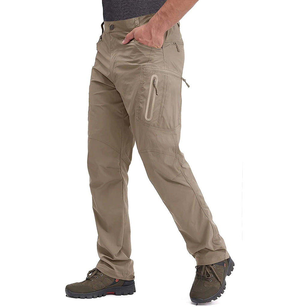TACVASEN Men’s Quick-Dry Fishing & Hiking Cargo Pants – Lightweight Outdoor Trousers
