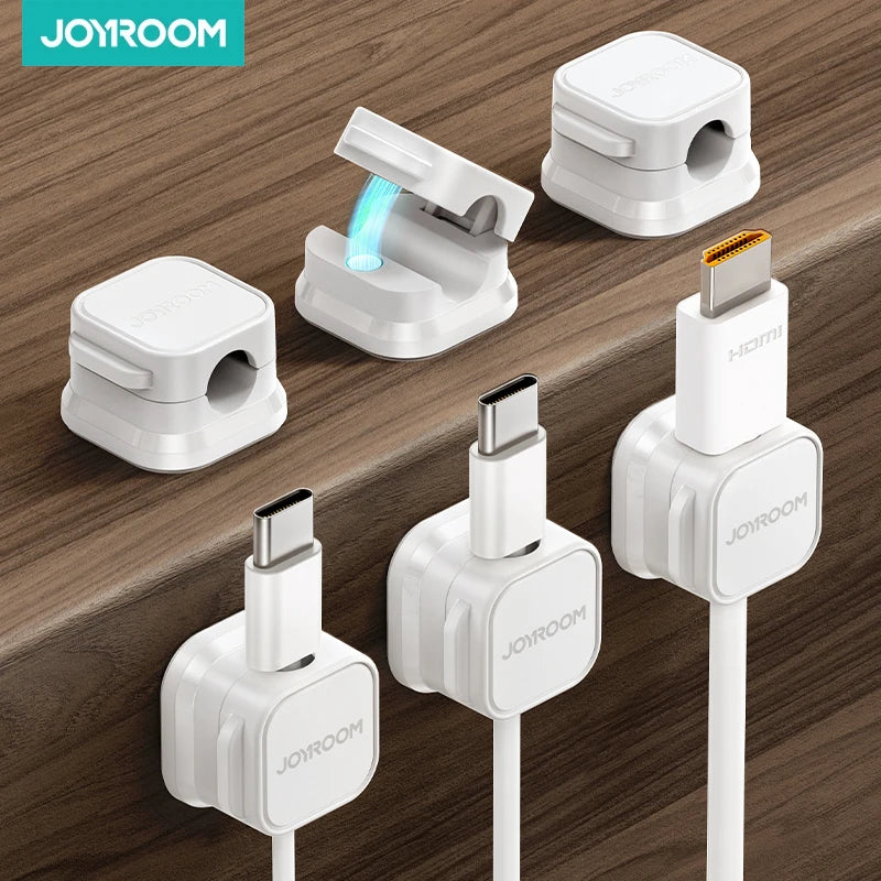 Joyroom Magnetic Cable Clips - 3/6 Pack Cable Organizer