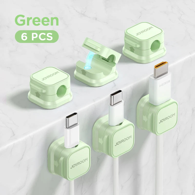 Joyroom Magnetic Cable Clips - Cable Management Organizer
