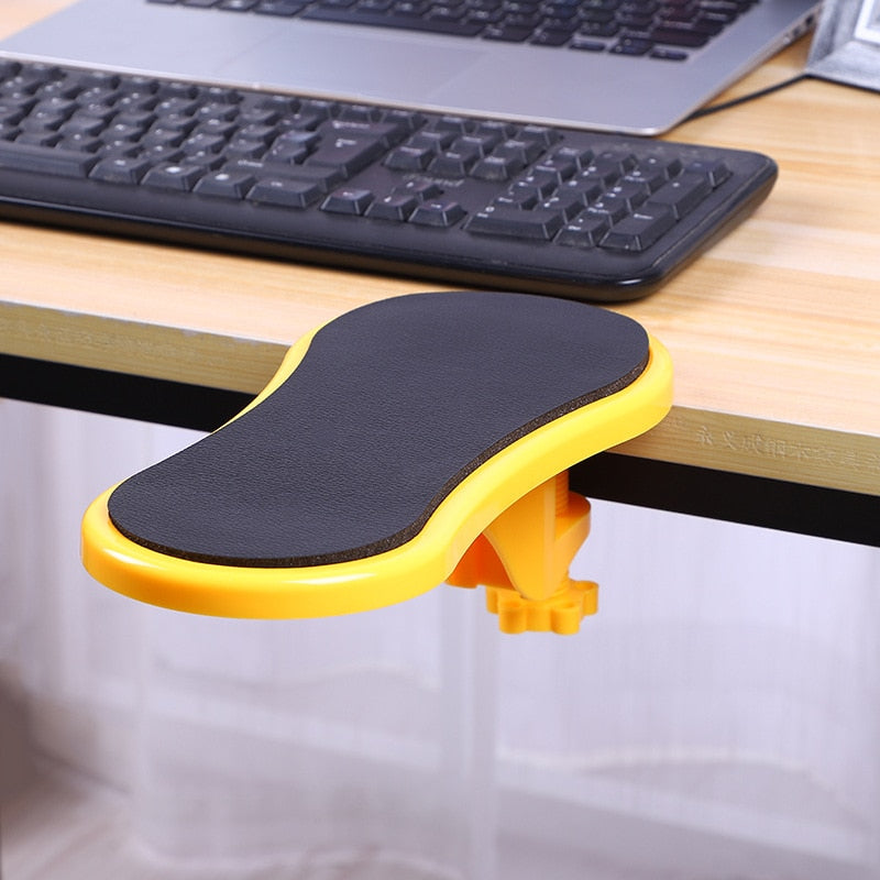 Ergonomic Desk Armrest & Wrist Rest Pad – Attachable Mouse Arm Support