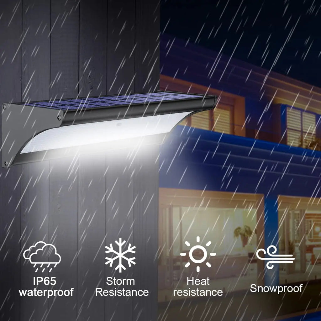 Solar Wall Lights – Outdoor Motion Sensor LED Security Light