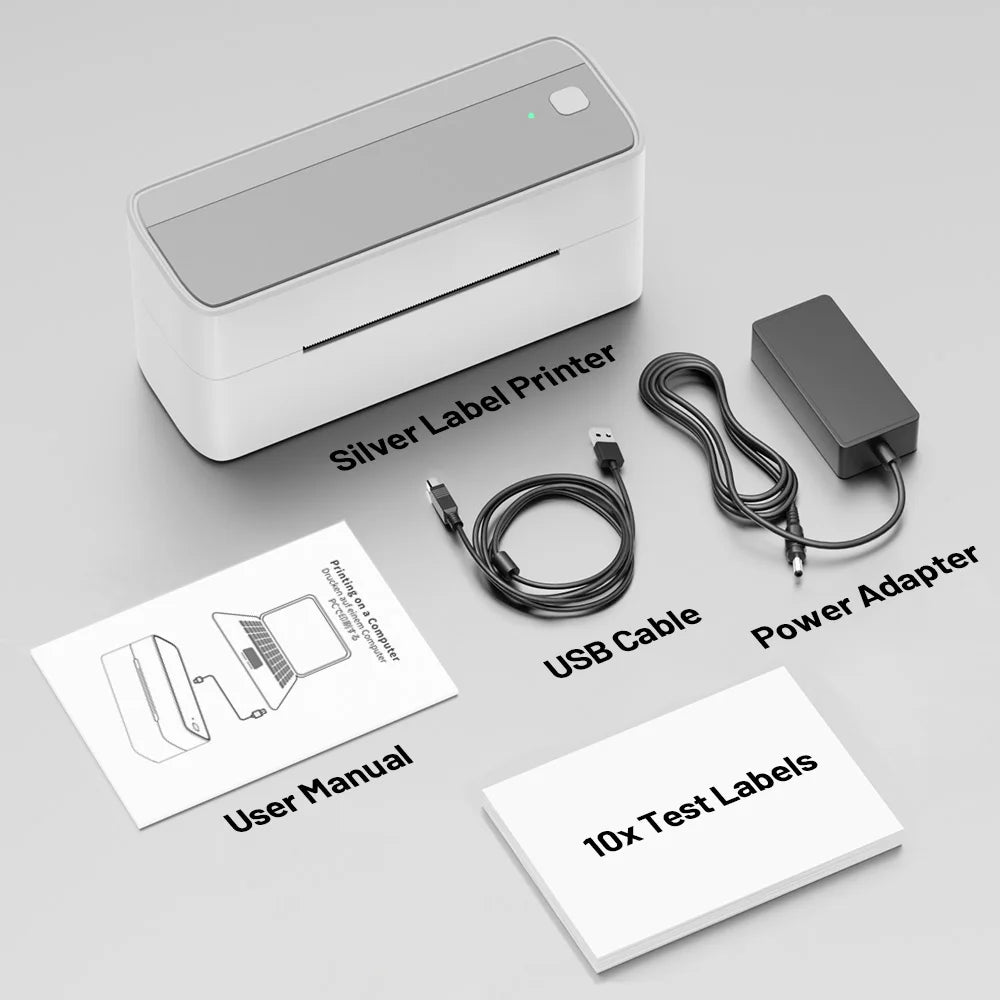 Phomemo 241 Portable Thermal Label Printer – Wireless Bluetooth for iOS & Android