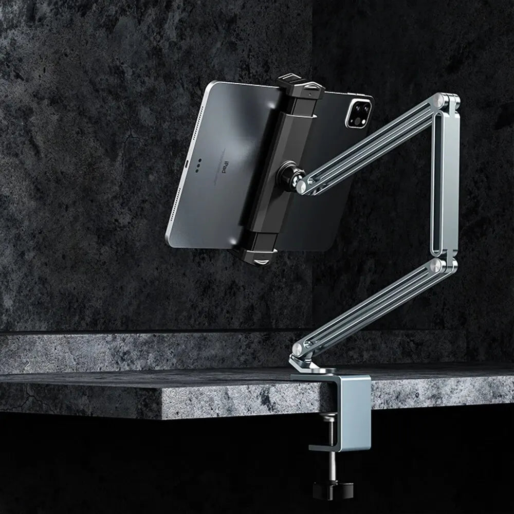 Adjustable Aluminum Tablet Stand for Desk & Bed (4-12.9")