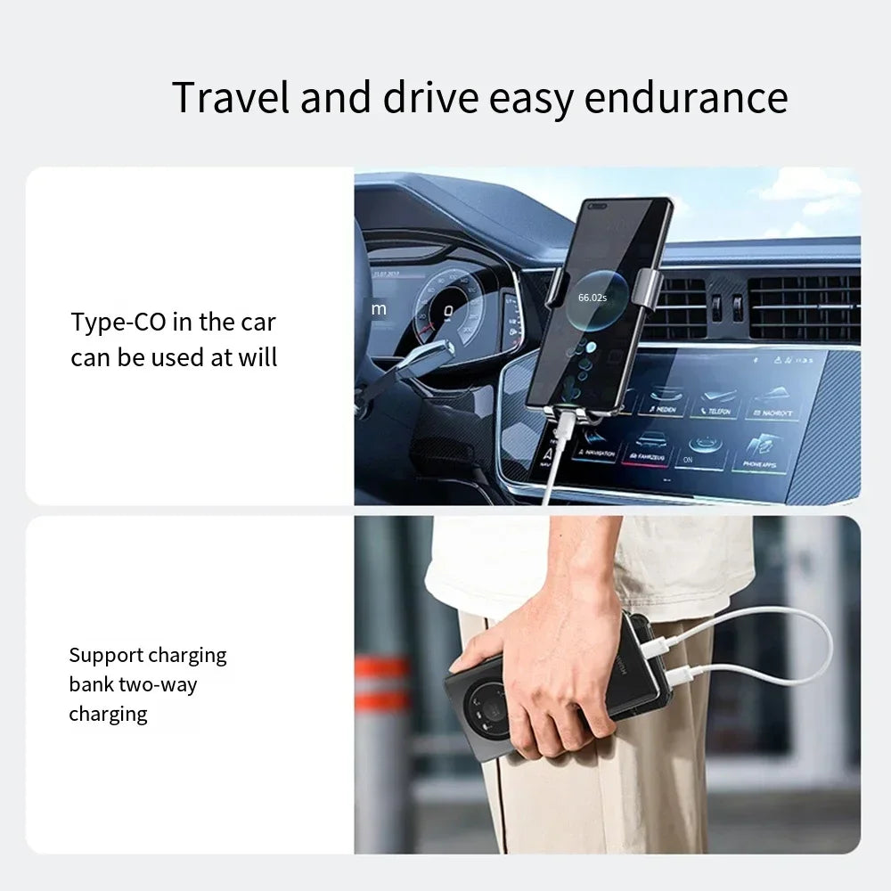 USB-C to USB-C Fast Charging Cable – 120W, 0.25m to 3m