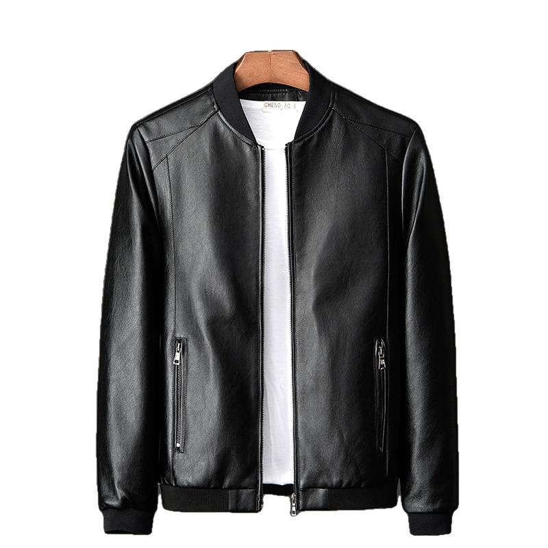 Stannis Men's Premium Real Leather Jacket - Genuine SheepSkin Bomber Style