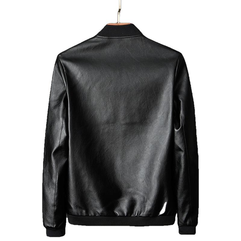 Stannis Men's Premium Real Leather Jacket - Genuine SheepSkin Bomber Style