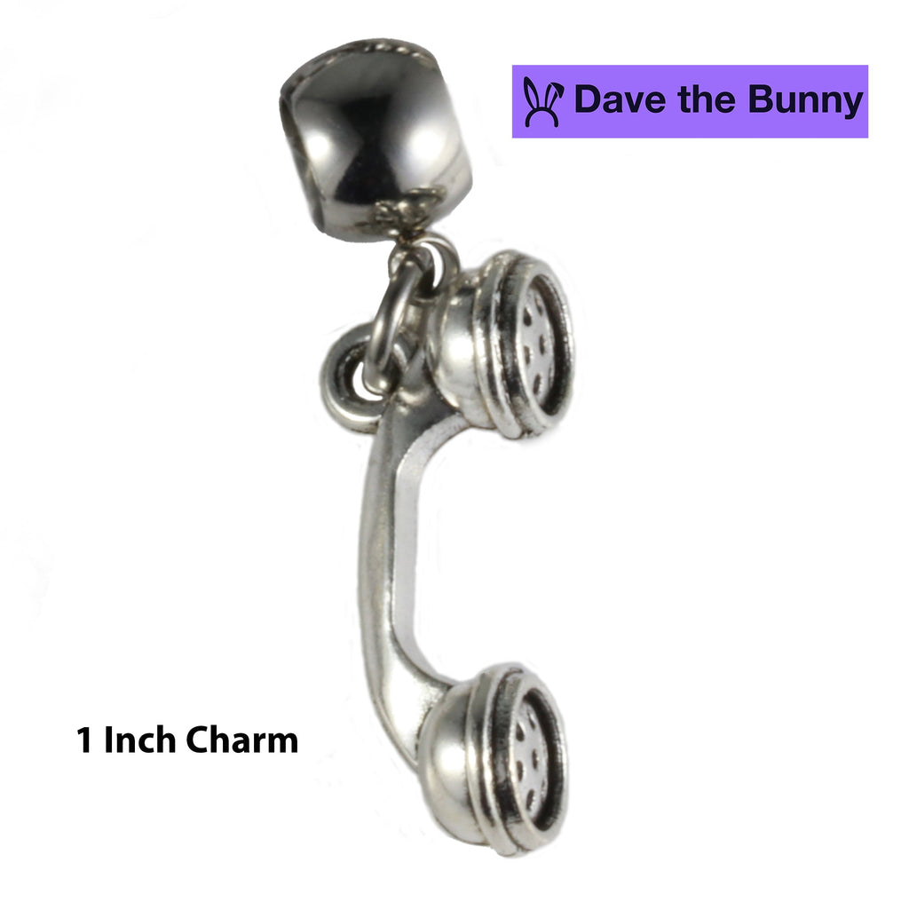 Elegant Stainless Steel Snake Chain Phone Bracelet, Cute Phone Charm with Durable Metal Alloy Charm