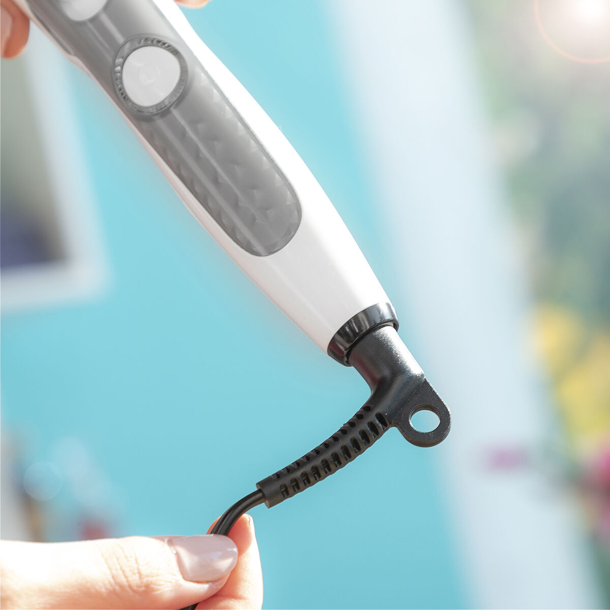 InnovaGoods Ceramic Spiral Curling Iron - 190°C Professional Hair Curler