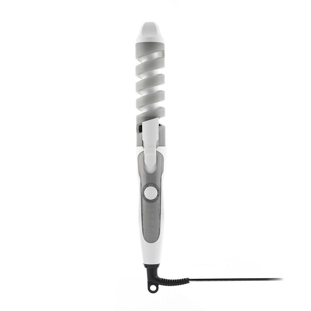 InnovaGoods Ceramic Spiral Curling Iron - 190°C Professional Hair Curler