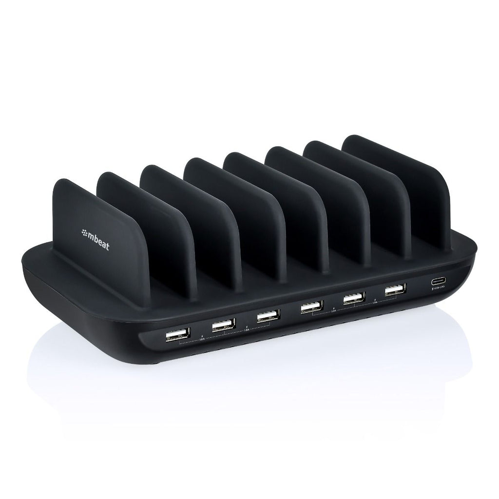 NNEDSZ mbeat Gorilla Power 7-Port 60W USB + USB-C Charging Station