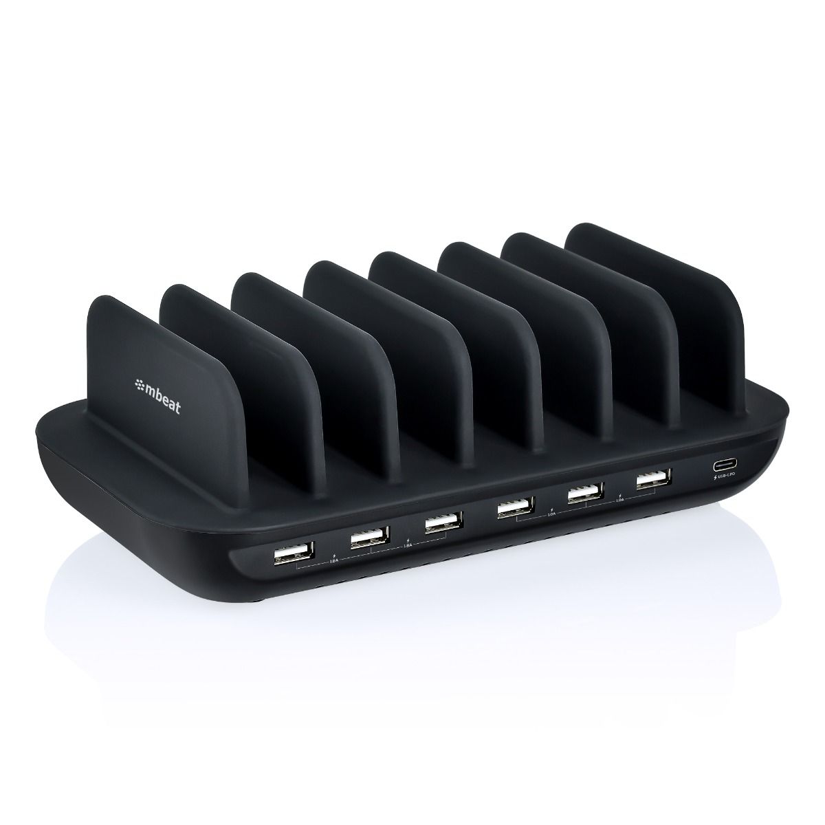 NNEDSZ mbeat Gorilla Power 7-Port 60W USB + USB-C Charging Station