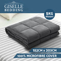 Giselle Bedding Weighted Blanket 5KG – Deep Touch Pressure Adult Blanket