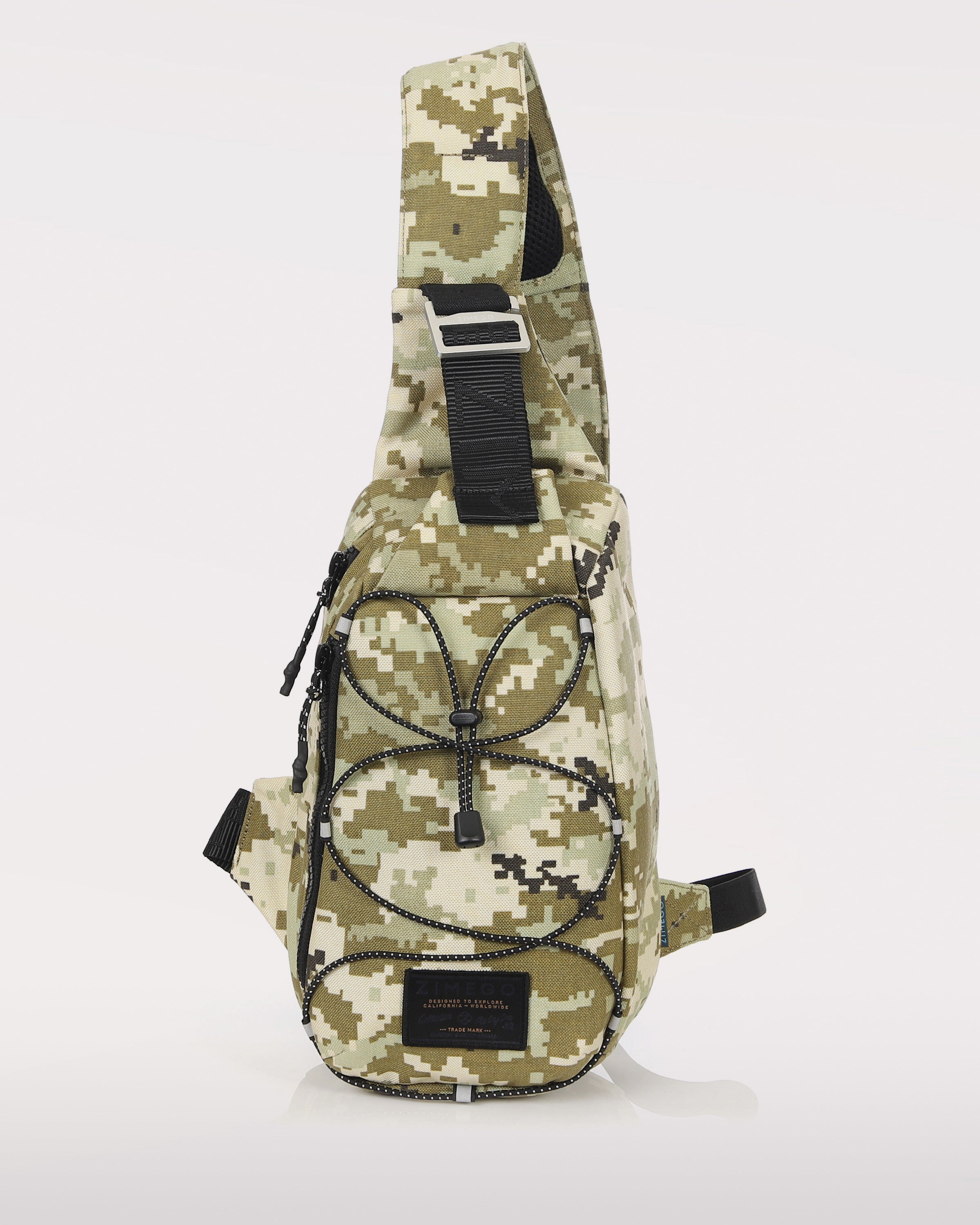 ZIMEGO ROADTRIPPER SLING Camo - Crossbody Utility Sling Backpack