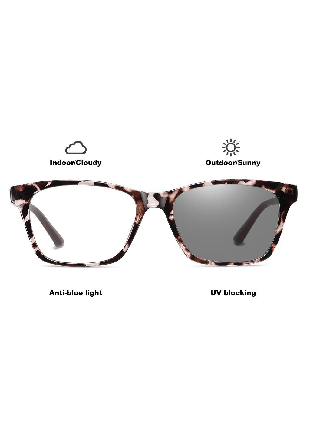 Zerpico Dash Blue Light Glasses – Narrow Wayfarer Anti Blue Light Computer & Gaming Glasses