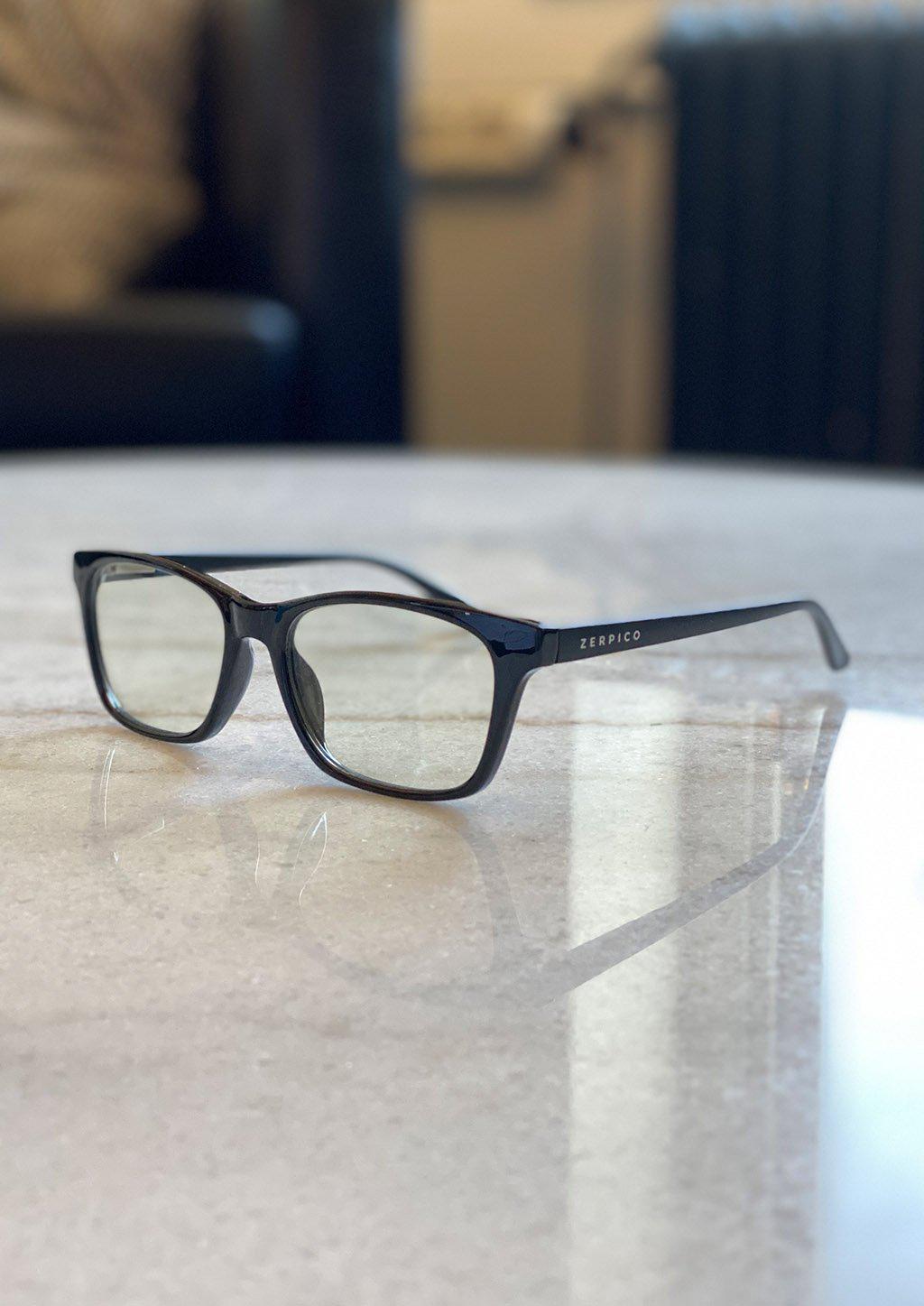 Zerpico Dash Blue Light Glasses – Narrow Wayfarer Anti Blue Light Computer & Gaming Glasses