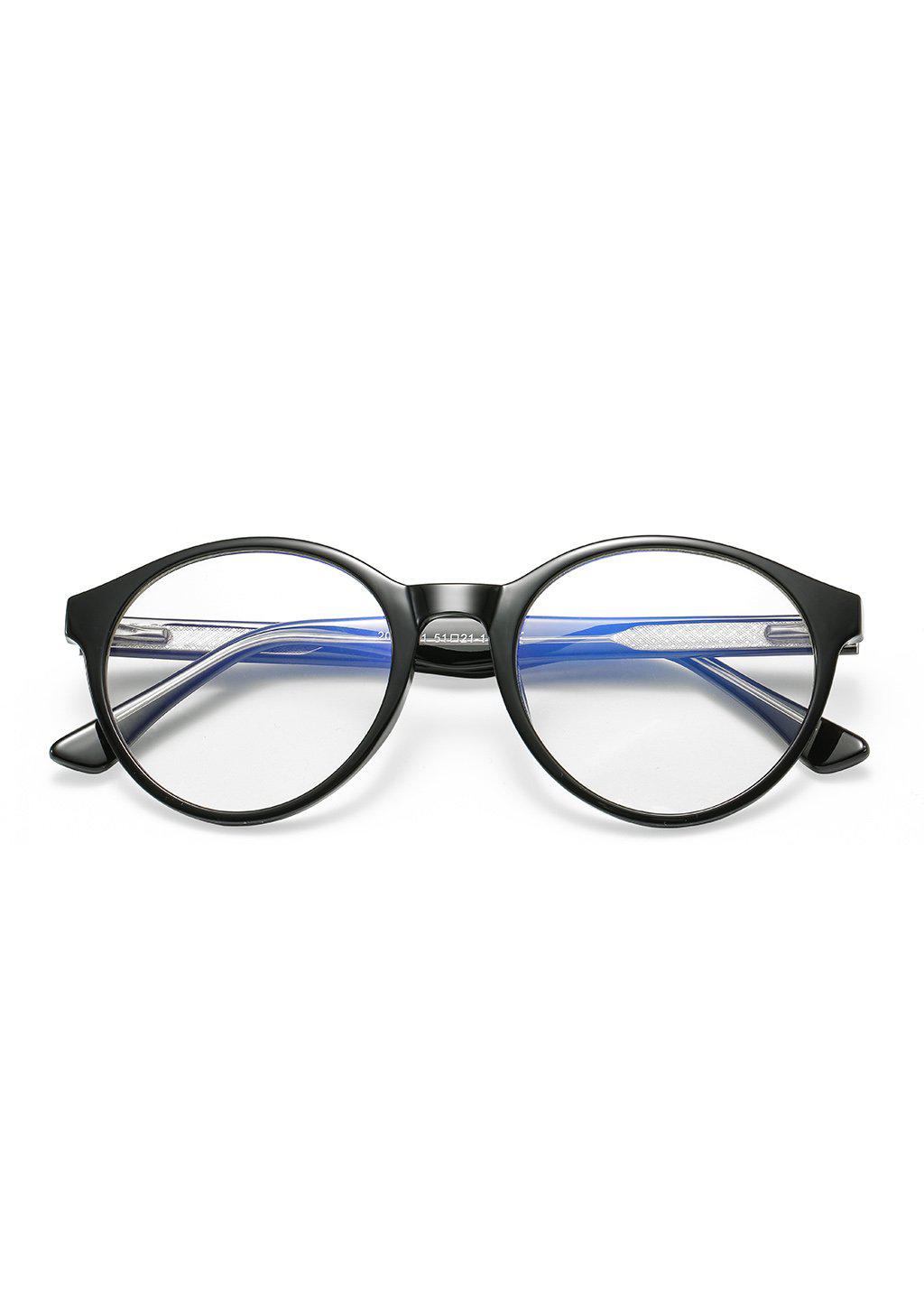 Zerpico Tron Blue Light Glasses – Round Anti Blue Light Computer & Gaming Glasses