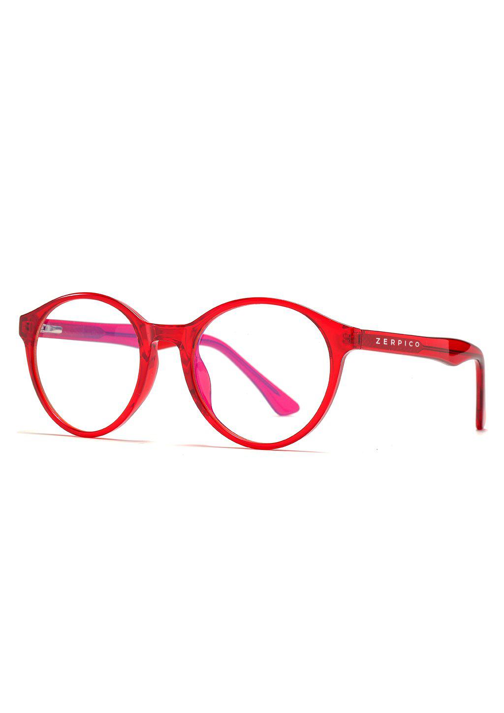 Zerpico Tron Blue Light Glasses – Round Anti Blue Light Computer & Gaming Glasses