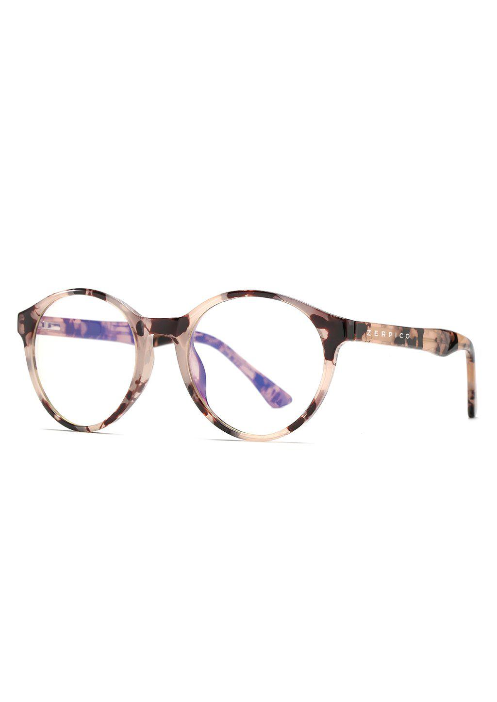 Zerpico Tron Blue Light Glasses – Round Anti Blue Light Computer & Gaming Glasses