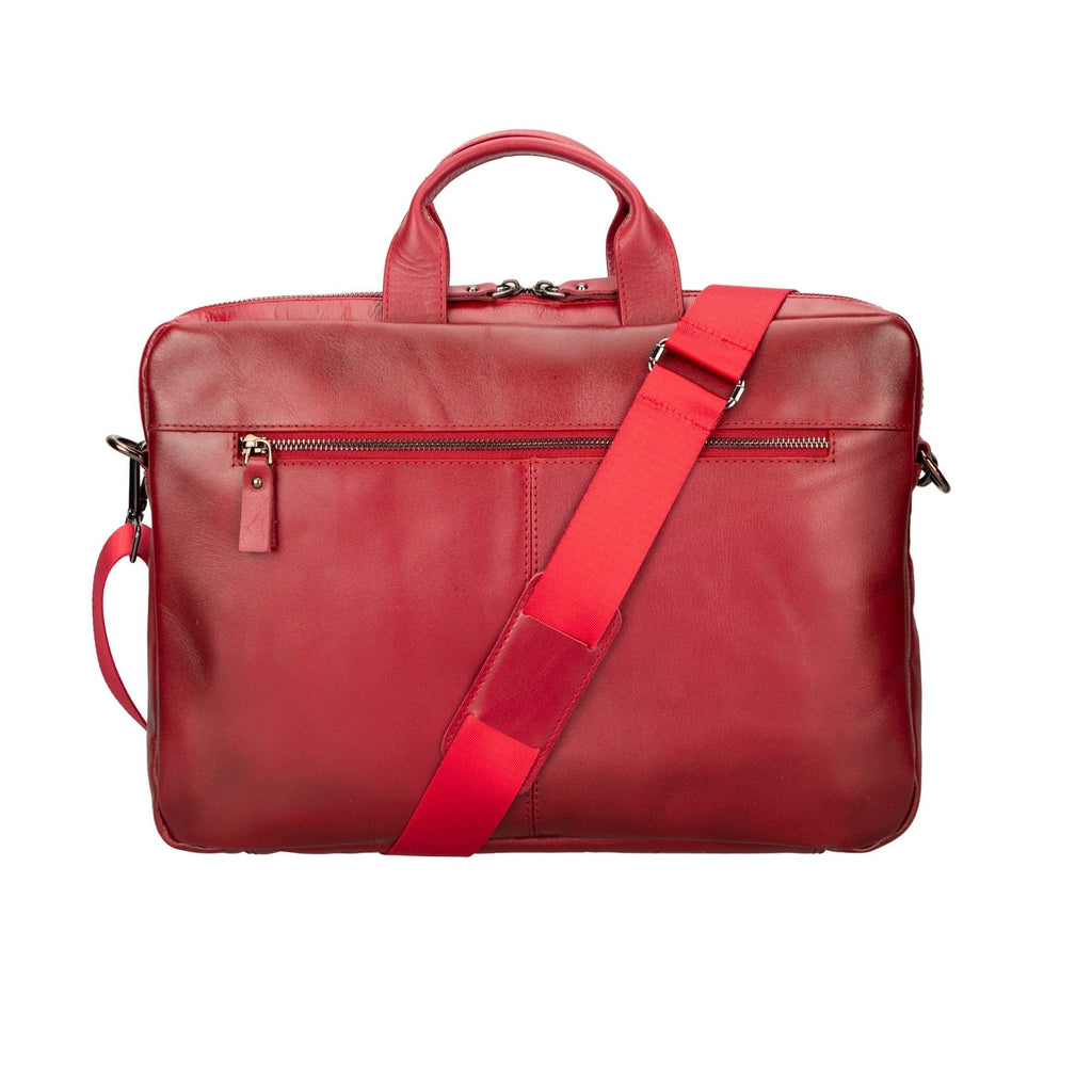 Afton Genuine Leather MacBook Sleeve & Briefcase Bag