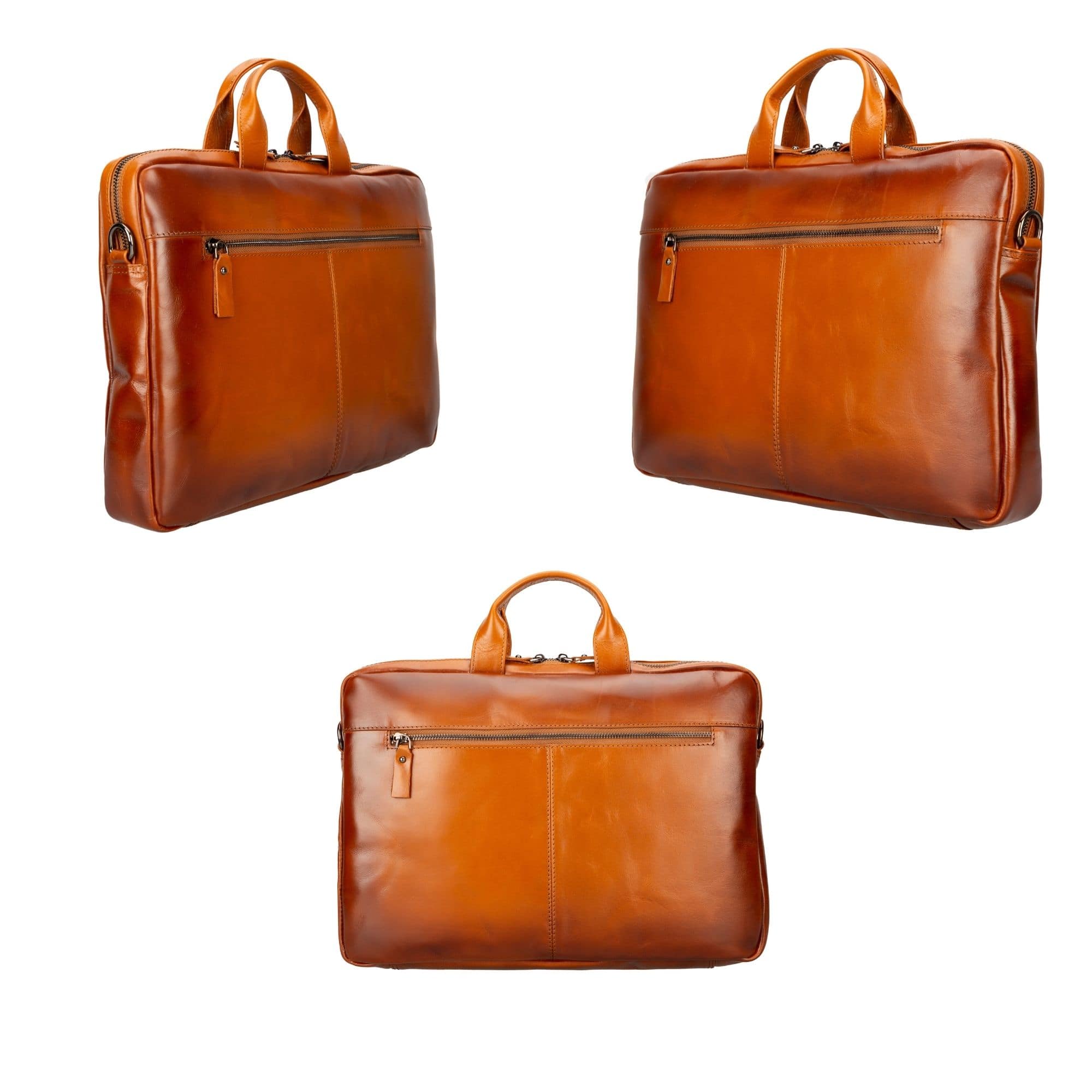 Afton Genuine Leather MacBook Sleeve & Briefcase Bag