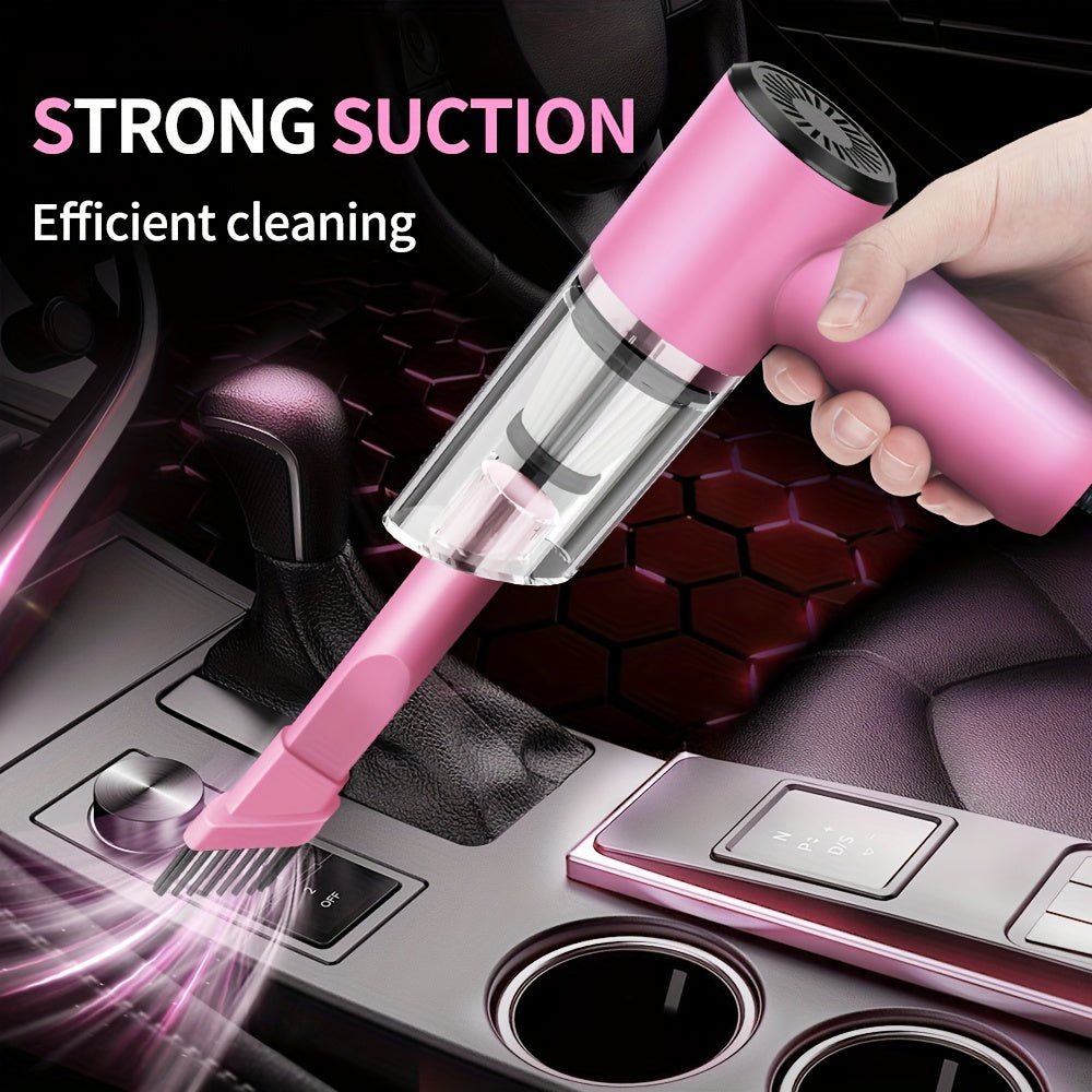 NNETM 12V Handheld Car Vacuum Cleaner with Accessories Kit