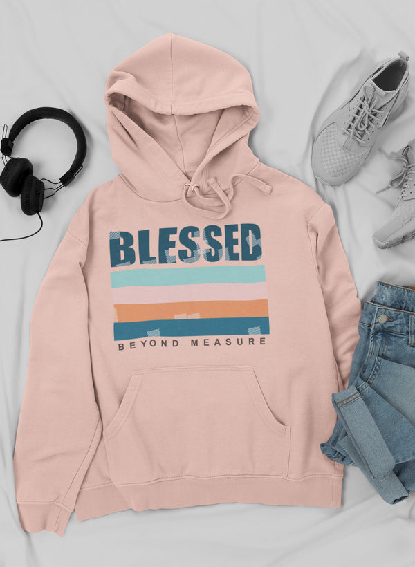 Blessed Hoodie – Digitally Printed Fleece Pullover (Made in USA)