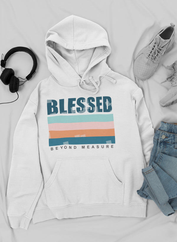 Blessed Hoodie – Digitally Printed Fleece Pullover (Made in USA)