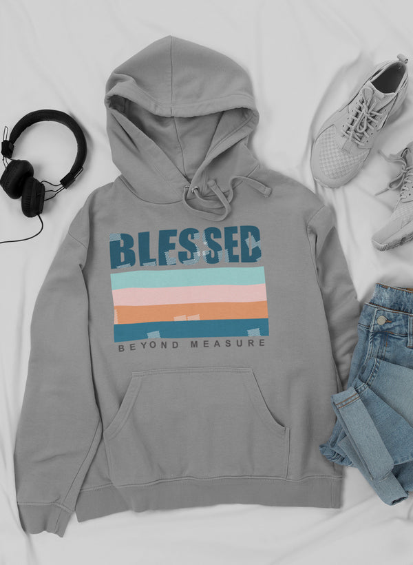Blessed Hoodie – Digitally Printed Fleece Pullover (Made in USA)