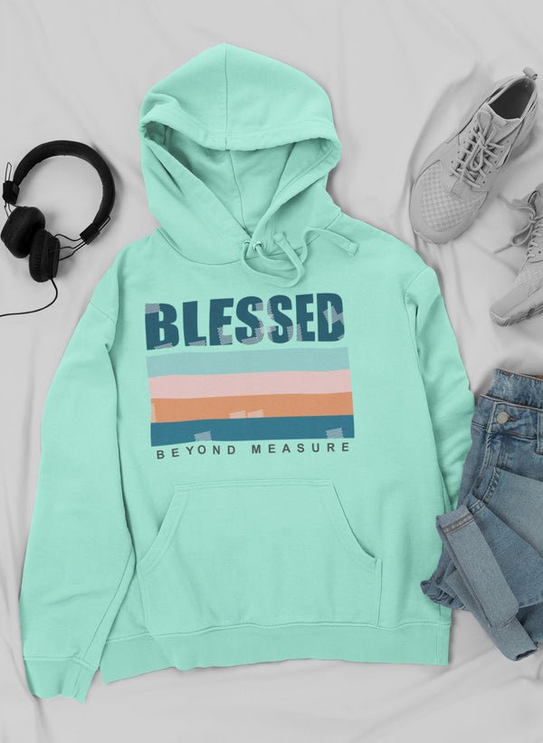 Blessed Hoodie – Digitally Printed Fleece Pullover (Made in USA)
