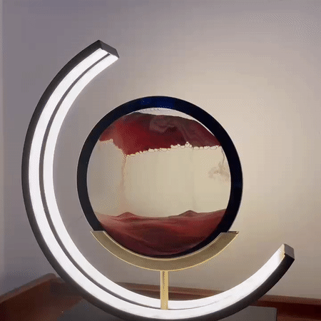 Moving Sand Art LED Table Lamp