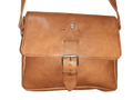 Handmade Medium Messenger Bag | Square Crossbody for Men