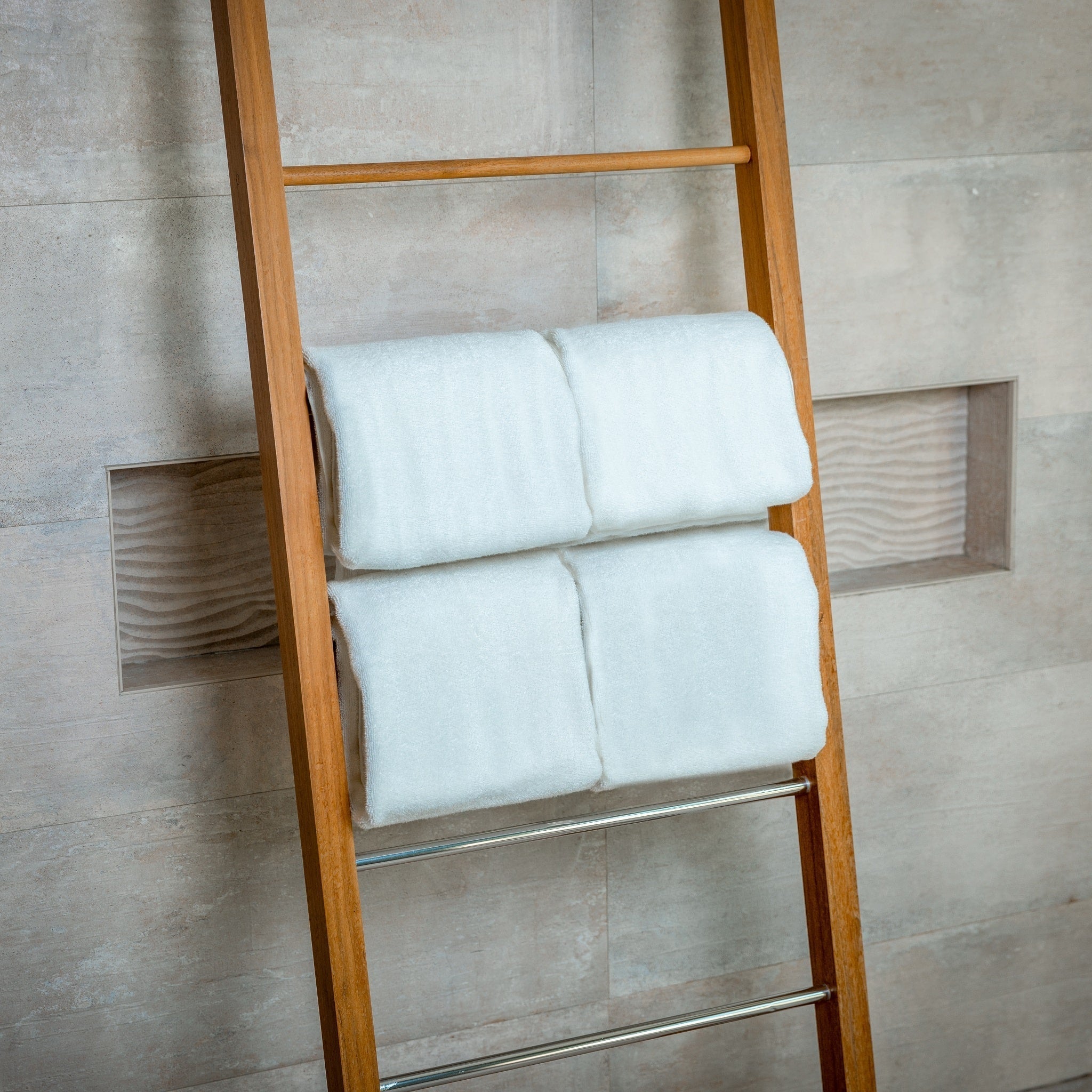 Luxury Organic Bath Towels - 4 Pack GOTS Certified
