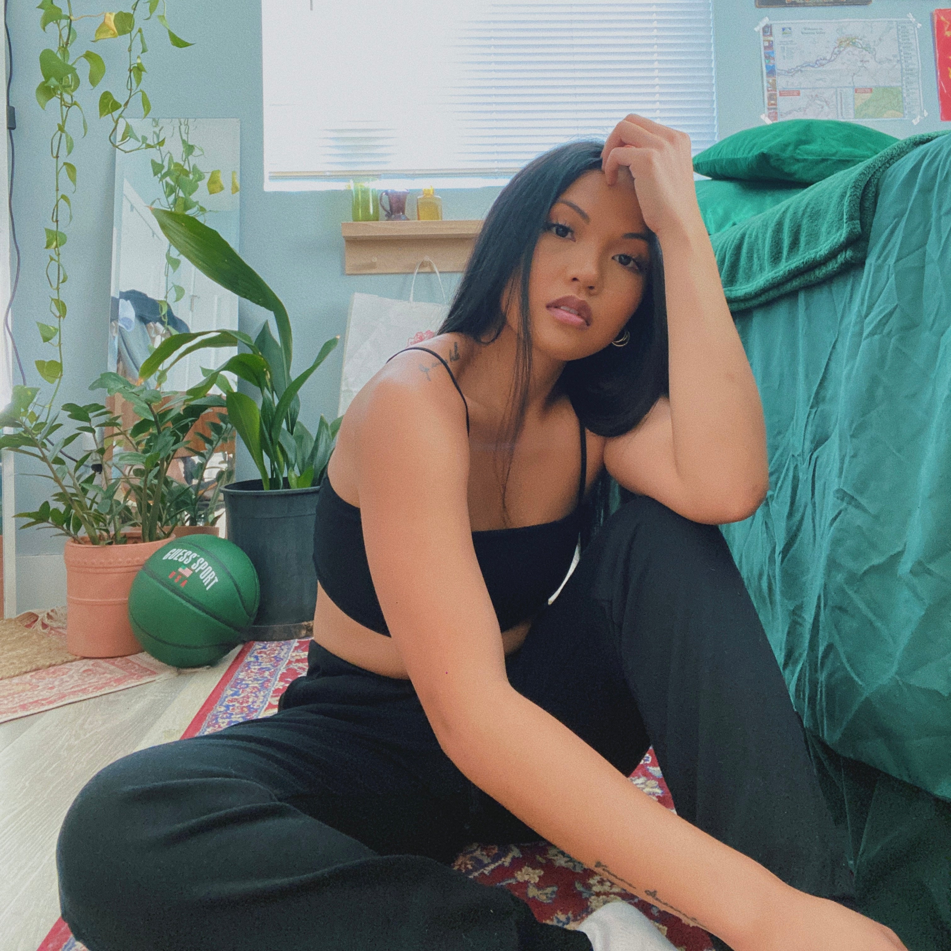 Women's Cropped Bralette Tank